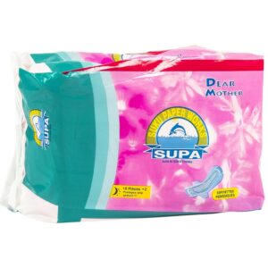 Supa Sanitary Pads 10Pcs